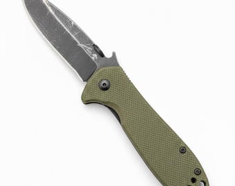 Navaja plegable de bolsillo Kershaw Emerson 6054BRNBLK Coyote Brown de segunda mano