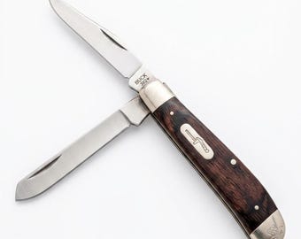 Buck 382 Trapper 2-Blatt Taschenmesser Gebraucht