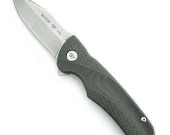 Buck 840 Spring Green Klappmesser Taschenmesser 420IC Edelstahl gebraucht