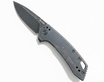 Kershaw Radar 5560 Frame Lock Gray Stonewashed Stainless Pocket knife Pre-Owned
