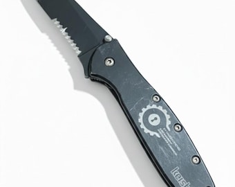 Kershaw Leek 1660CKTST Combo Edge Assisted Folding Pocket knife Black Pre-Owned