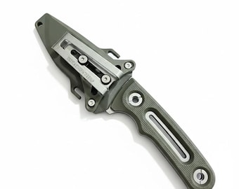SOG Anbieter FX 17-35-01-57 Grün G10 154 CM 3,75 Zoll Festklinge Messer Gebraucht