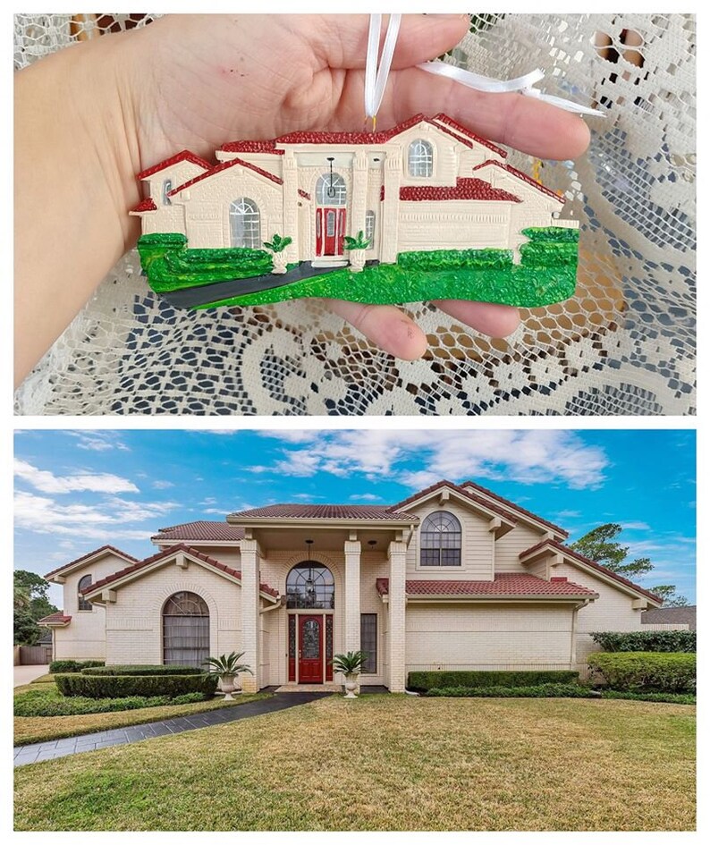 House ornament Real Estate closing gift house warming gift image 3