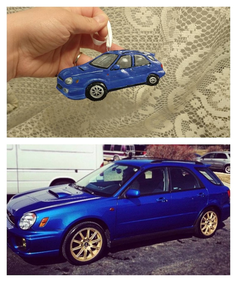 Car Ornament Personalized Ornament Custom Ornament Etsy