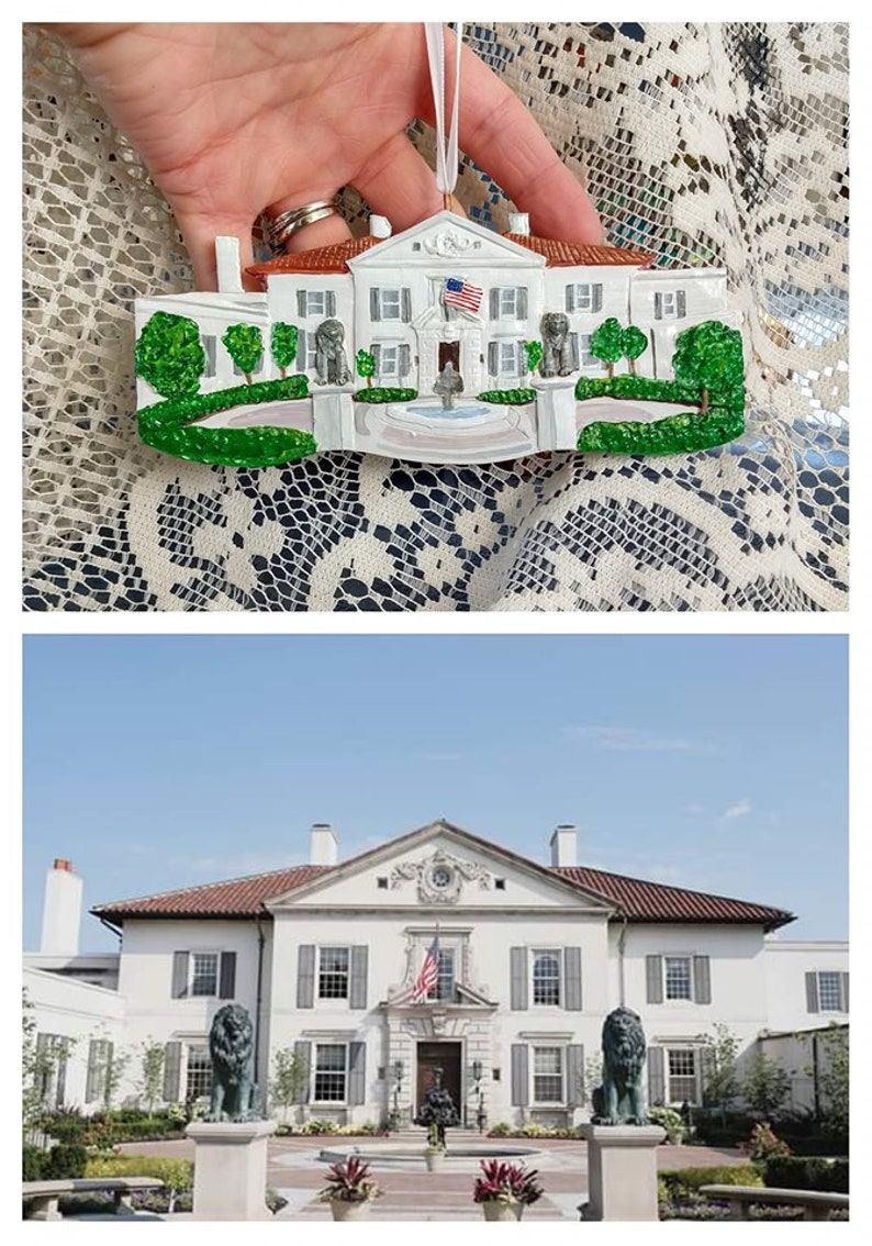 House ornament Real Estate closing gift house warming gift image 1