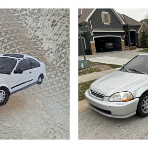 car ornament - personalized gifts for fathers day