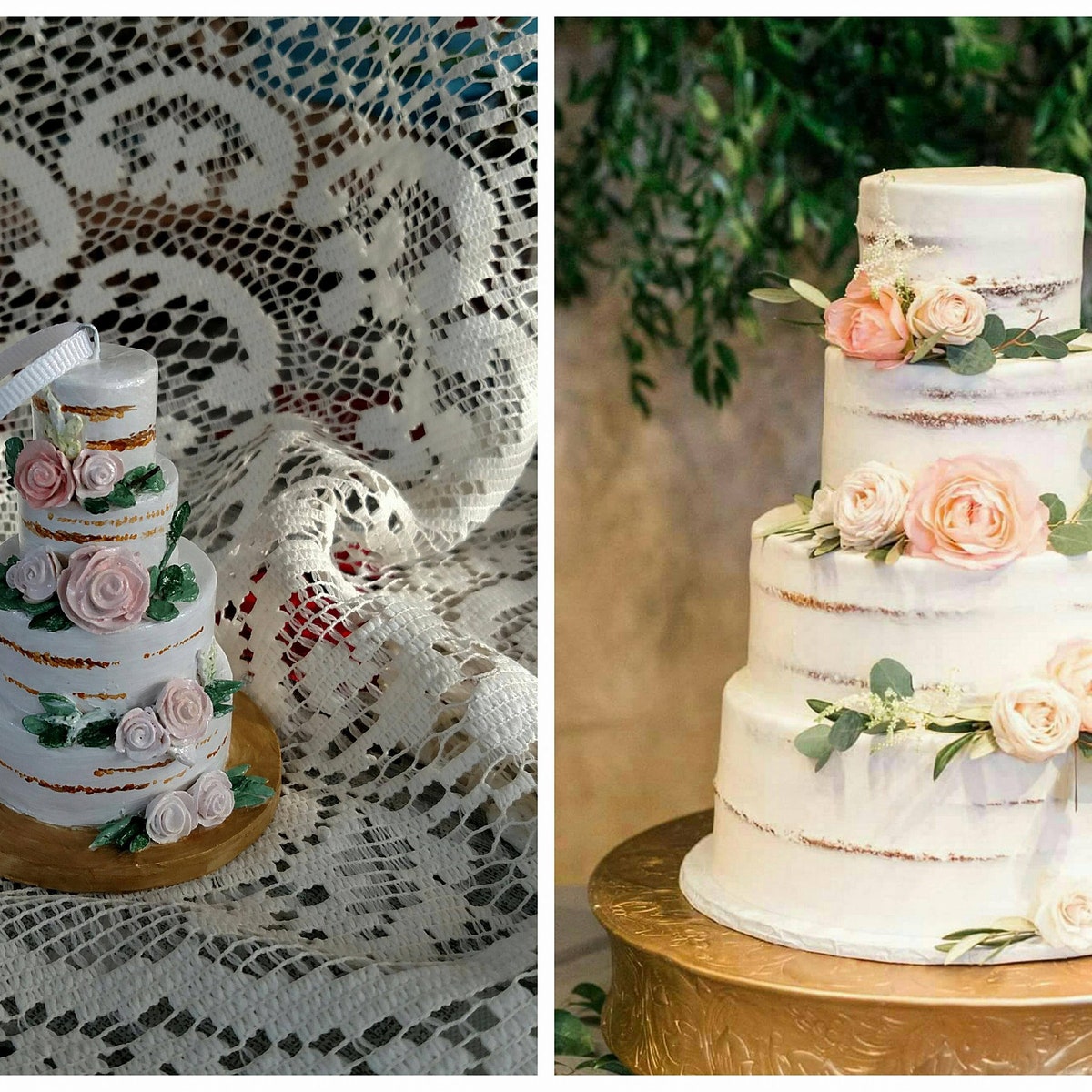 Wedding Cake Ornament