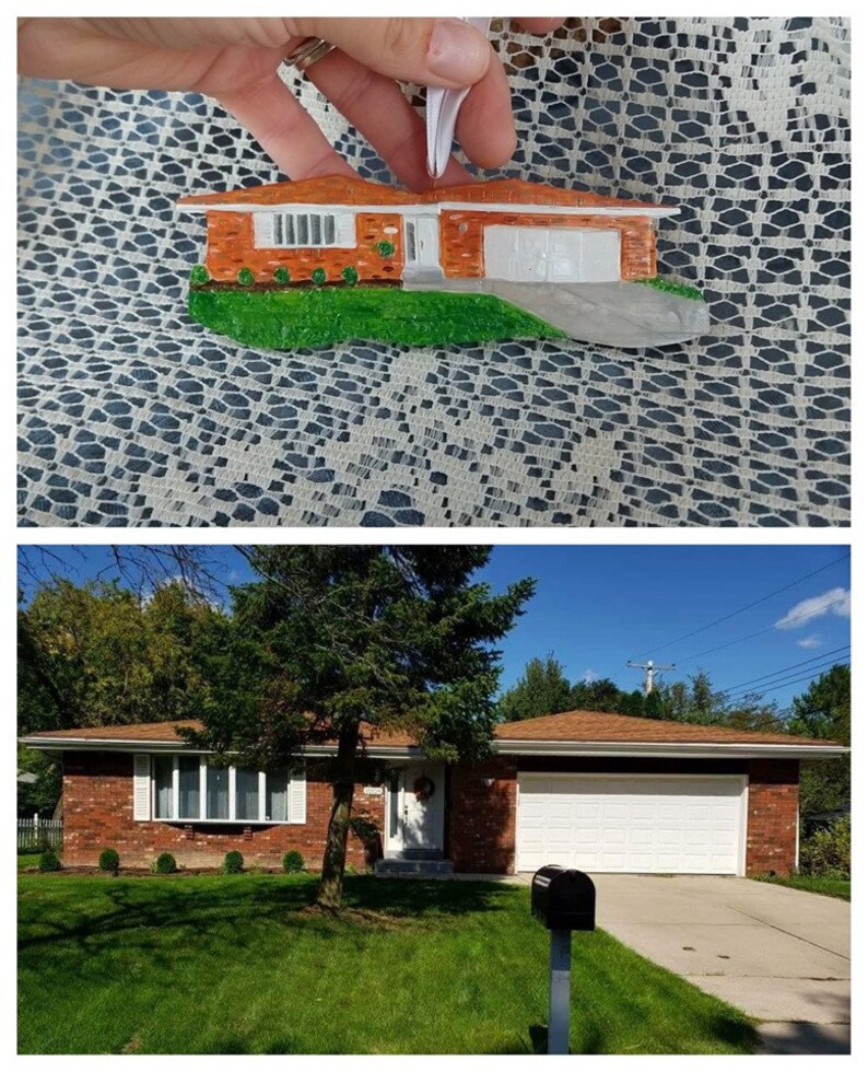 House ornament Real Estate closing gift house warming gift image 5