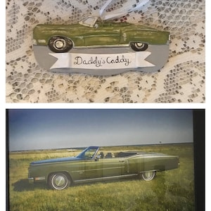 car ornament - personalized gifts for fathers day