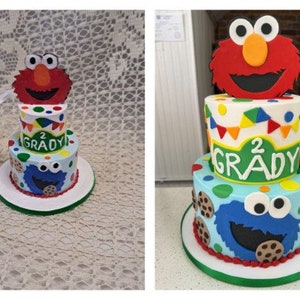 Birthday Cake Ornament - Personalized Ornament - Birthday Cake Replica - Clay Cake - Cake Replica