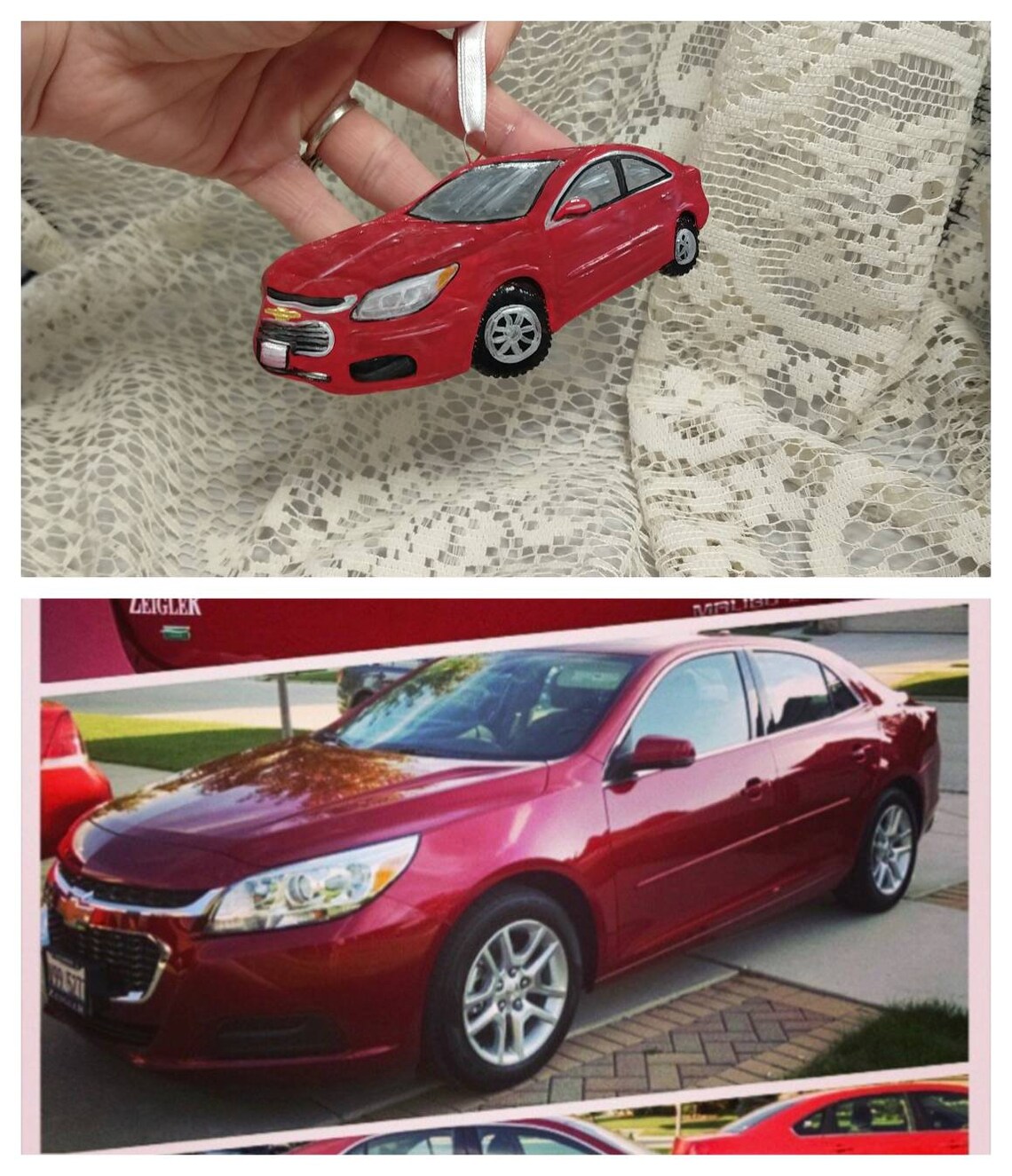 Car Ornament Personalized Ornament Custom Ornament Etsy Norway