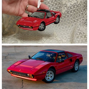 car ornament - personalized gifts for fathers day
