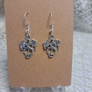 Dragon Earrings Sterling Silver Hypoallergenic