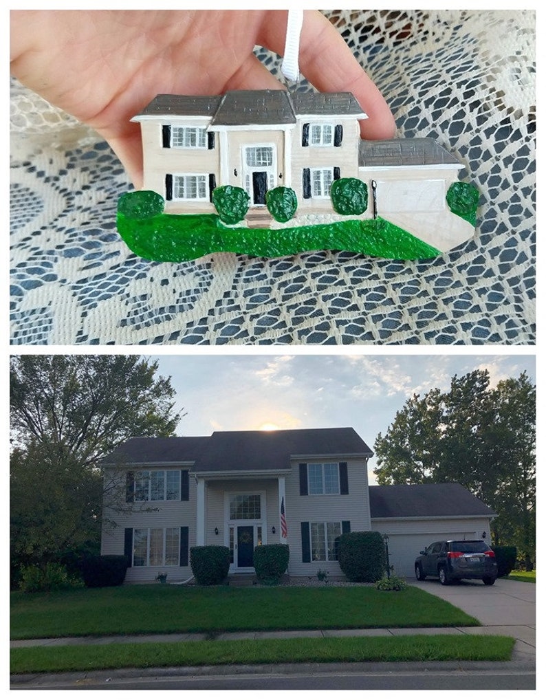 House ornament Real Estate closing gift house warming gift image 7