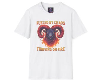 Camiseta Fiery Chaos: Abraza el fuego, camiseta gráfica unisex, camiseta con mensaje llamativo, perfecta para festivales y para el día a día, regalo para [...]