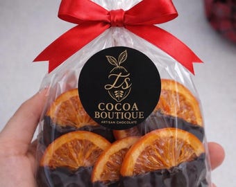 Dark Chocolate–Dipped Candied Orange Slices