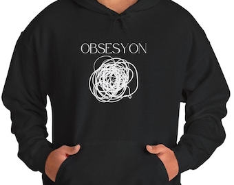 Obsesyon Graphic Hoodie: Trendy Streetwear Pullover