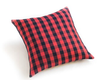 Buffalo Check Plaid Red 24" Pillow