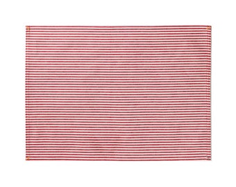Red Broad Stripe Placemat Set