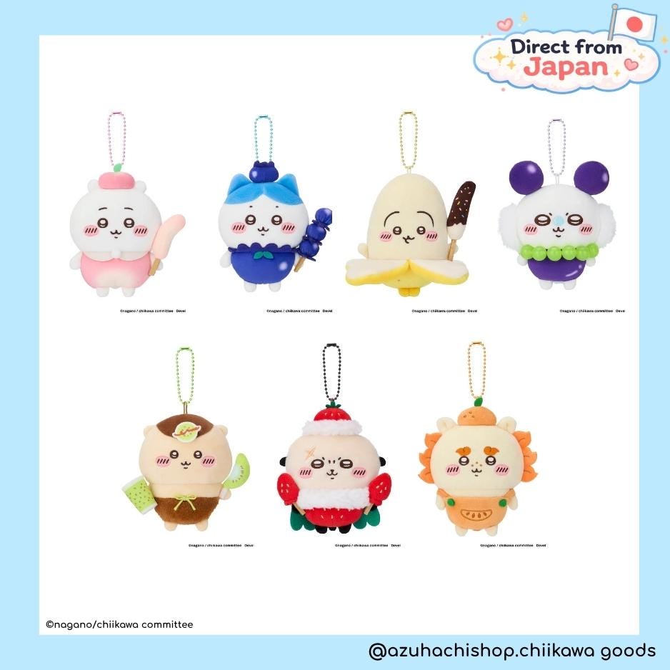 Chiikawa Pocket Fruits Ver. (part 2) | Chiikawa Official Goods