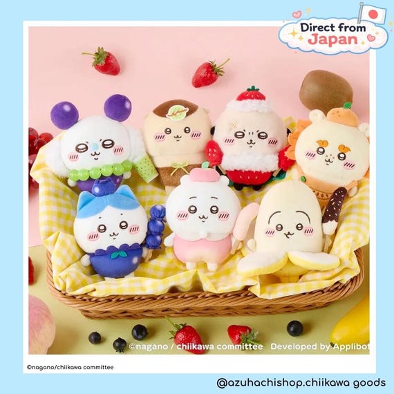 Chiikawa Pocket Fruits Ver. (part 2) | Chiikawa Official Goods