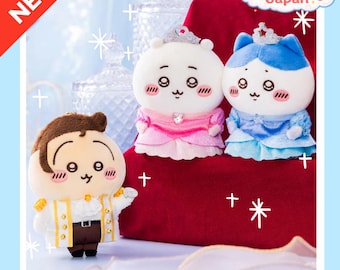 Mascota de peluche de príncipe y princesa de cumpleaños de Chiikawa Hachiware / Productos oficiales de Chiikawa / Directamente desde Japón