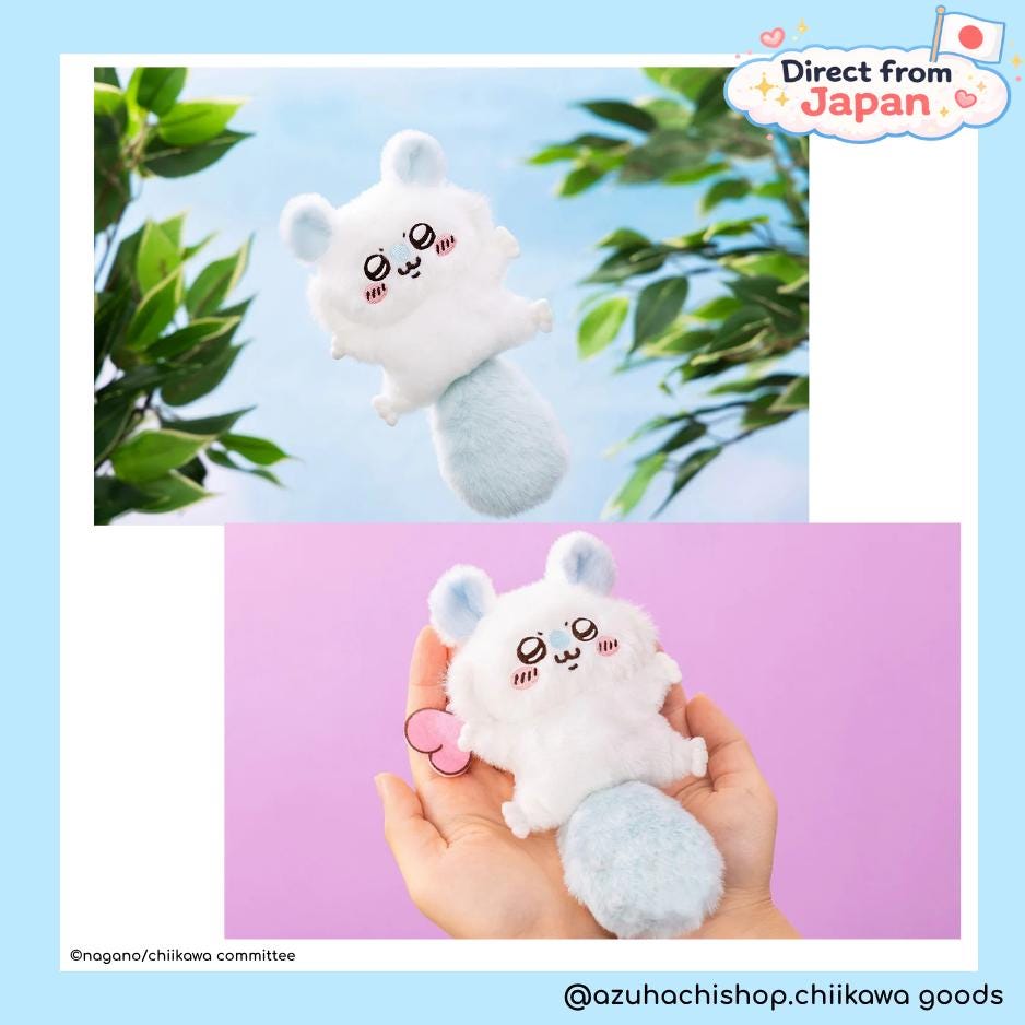 Chiikawa Flying Squirrel Momonga Plushie Mascot | Chiikawa