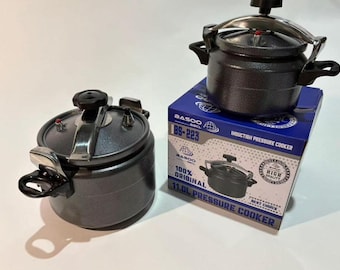 BASOO 11L Aluminium Pressure Cooker Induction with Stainless Steel Lid
