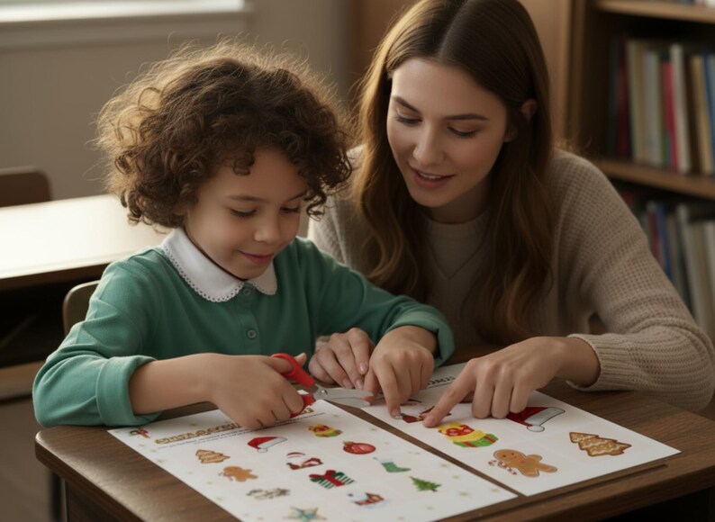 Santa’s Scavenger Hunt – Printable Christmas Game for Kids 0-6 ...