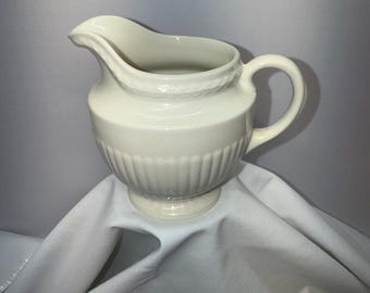 Wedgwood Of Etruria of Barlaston Edme Ivory Creamer Pre 1995 Creamware