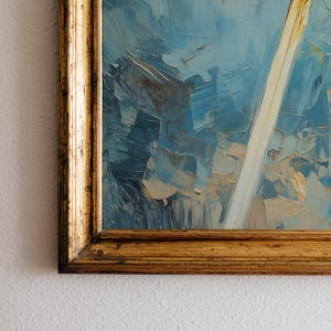 Arte de San Miguel Arcángel, pintura al óleo de ángel, decoración cristiana para el hogar, arte mural católico, impresión digital, obra de arte religiosa imagen 6