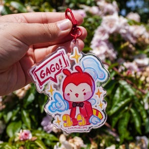 キーホルダー・アクリルキーホルダー Jollibee Bag Charm NEW SEALED JOLLIBEE BAG CHARM KEYCHAIN. PHILIPPINES EXCLUSIVE USA