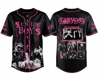 Personalized Suicideboy Merch Jersey, Suicideboy G59 Baseball Jersey, Greyday Tour Shirt, City Morgue Tshirt, Music Tour 2026 Gift