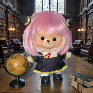 Elite Academy Schoolgirl Outfit – 17cm Doll Clothes | Pink-Haired Student Inspired Uniform | Doll NOT Included