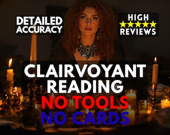 Lecture clairvoyante sans cartes, Lecture voyante, Lecture télépathique, Lecture voyante honnête, Sans cartes, Sans outils, Conseils spirituels voyants