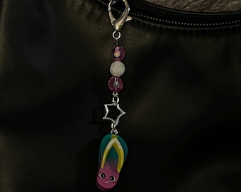 Floppy flip flop Shopkin keychain