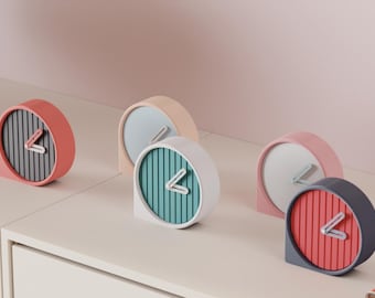 Arctick Desk Clock | Modern Minimalist Desk Accessory