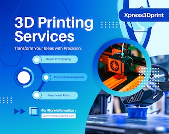 Custom 3D Printing Service | Design & Print