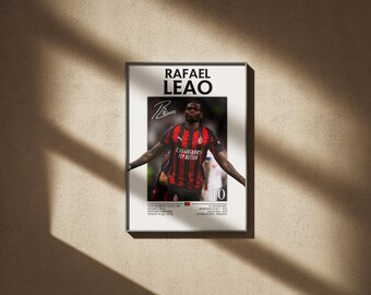 Signed Rafael Leao Ac Milan 23/24 Shirt - Etsy