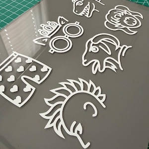 Dungeon Crawler Carl Car Decal • Carl's Heart Boxers, Princess Donut, Mongo, Katia, Prepotente, Samantha Stickers • Hand-designed • No AI bild 10