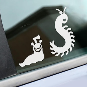 Dungeon Crawler Carl Car Decal • Carl, Princess Donut, Mongo, Scolopendra, Bigs, Samantha, Rend Window Stickers • Hand-designed • No AI Scolopendra & Bigs
