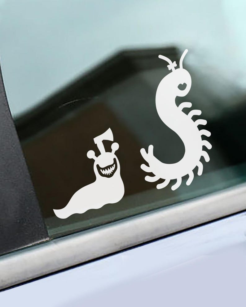 Dungeon Crawler Carl Car Decal • Carl, Princess Donut, Mongo, Scolopendra, Bigs, Samantha, Rend Window Stickers • Hand-designed • No AI Scolopendra & Bigs