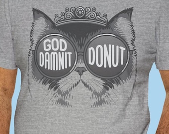 Goddamnit Donut Shirt • Princess Donut Shirt • Dungeon Crawler Carl Tee • Hand-designed • No AI
