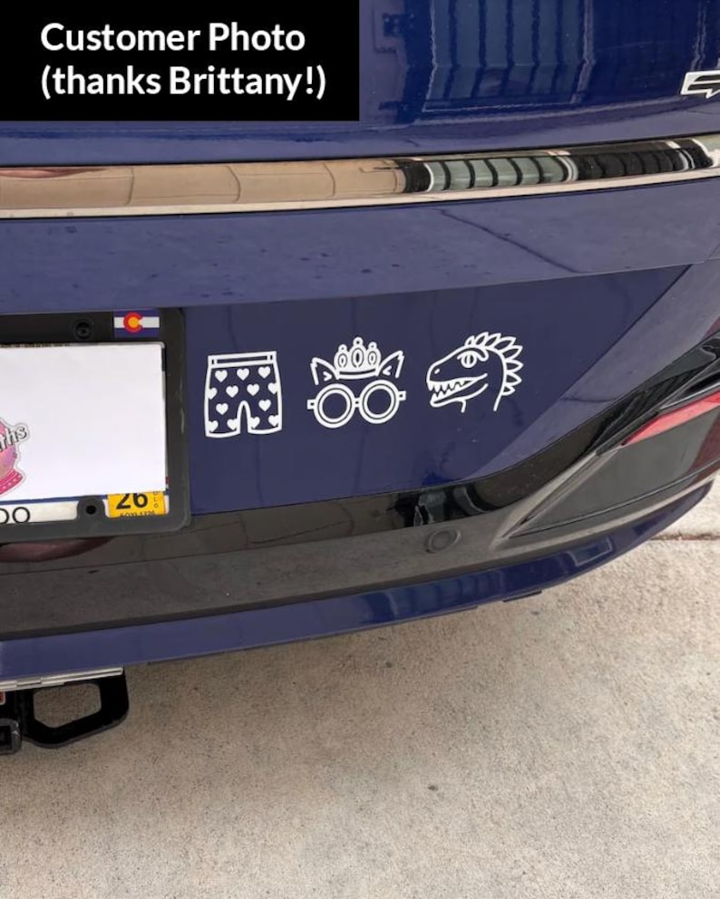 Dungeon Crawler Carl Car Decal • Carl's Heart Boxers, Princess Donut, Mongo, Katia, Prepotente, Samantha Stickers • Hand-designed • No AI bild 7