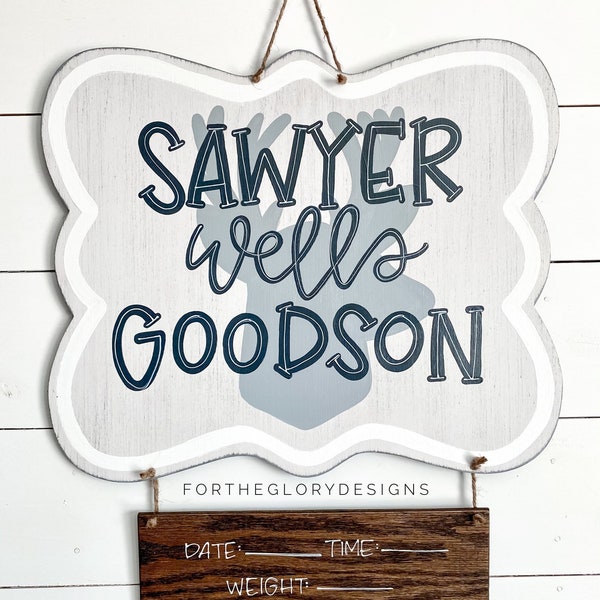 Hospital Door Hanger Etsy