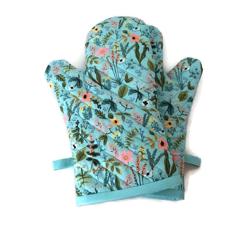 Buy Oven Mitt Floral Oven Mitt Wildflowers Oven Glove Online in