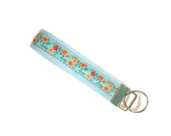 Floral Keychain-Gift for Her-Gift Under 10