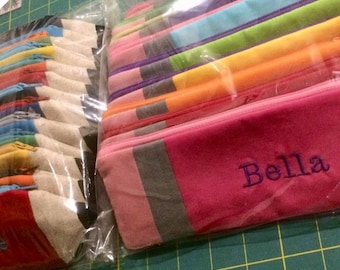 PERSONALIZED Gift for Child, Pencil-Shaped Pencil Pouch