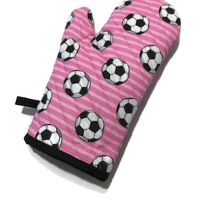 Oven Mitt, Soccer Mom Gift, Gift for Soccer Coach