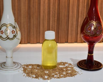 Olio nutriente per pelle e capelli, olio di sesamo, lucentezza dei capelli, naturale puro, ricostituente, massaggio, capelli, biologico